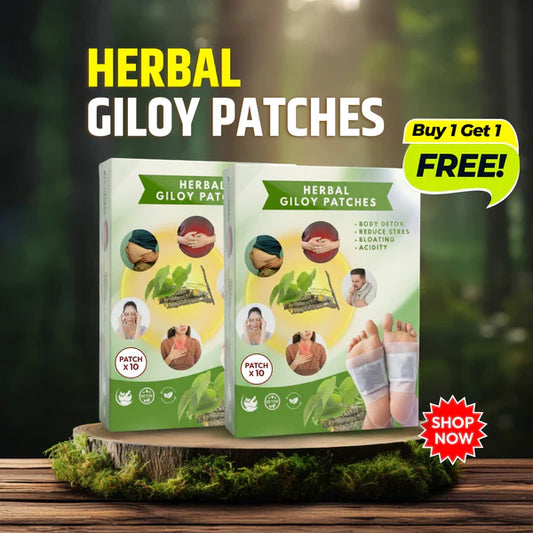 Giloy Herbal Detox Foot Patches New Pack BUY 1 GET 1 FREE